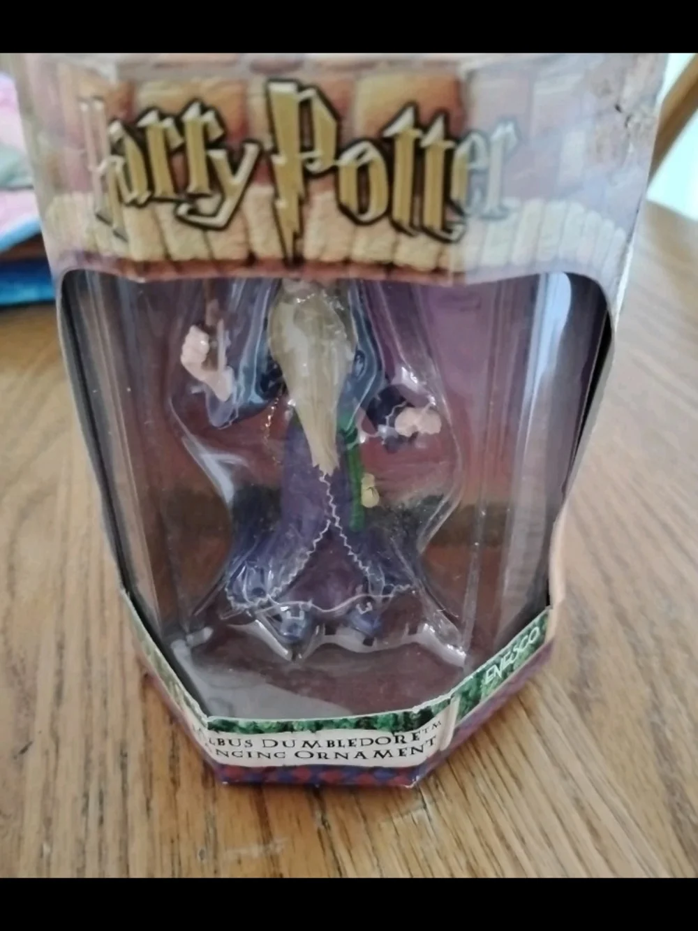 Vintage Harry Potter Enesco Albus Dumbledore Hanging Ornament 881589 NEW In Box